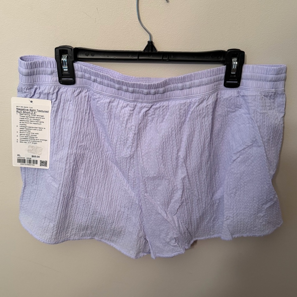 NWT Lululemon Negative Split Textured Shorts 2.5”… - image 2
